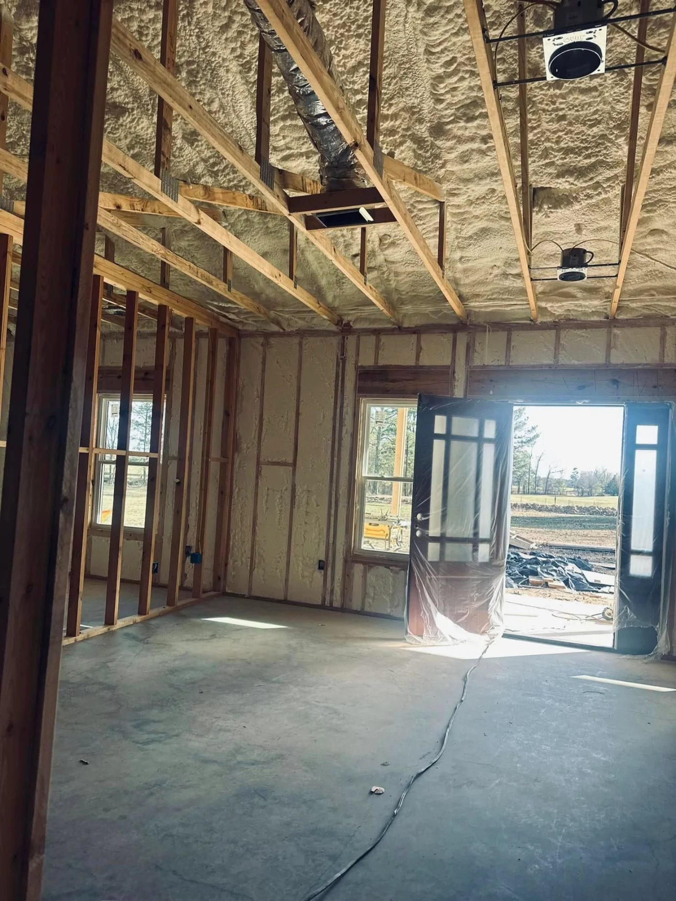 Open‑Cell Spray Foam | LMC Insulation
